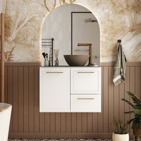Gabinete Para Banheiro em Aço Jambo Cozimax - Branco - 80
